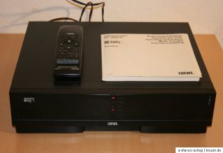 Loewe OC 3800 S VHS Videorecorder, ovP, BDA, FB, baugl. Panasonic NV