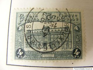 Alte BELGIEN Briefmarken Sammlung / Eisenbahn Marken / Lot Train
