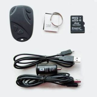 4GB HD 720P SPY Mini DVR Keychain Cam 808 1280x720 Video Recorder