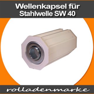 Wellenkern Wellenkapsel Walzenkapsel Stahlwelle Rolladenwelle 40mm