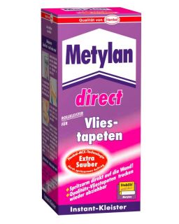 Metylan Direct Vlies Tapeten Kleister 200 g Tapetenkleister von Henkel