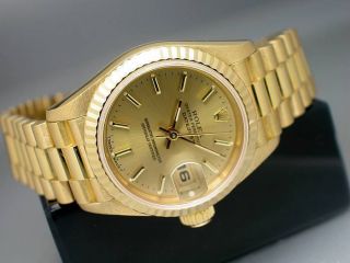 ROLEX OYSTER PERPETUAL DATEJUST Ref. 69178   18K/750 GELBGOLD