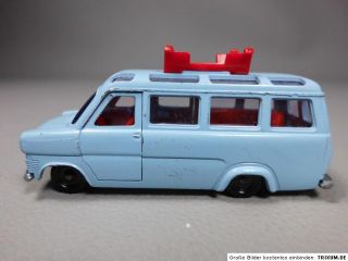 Ford Transit hellblau Siku V Serie V292 ohne Boot Modellauto Bus