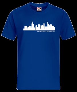 FRANKFURT T Shirt Skyline Stadtansicht S XXL 10 761
