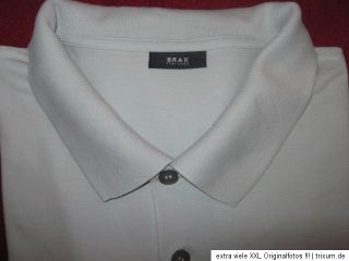 Top gepflegtes hellblaues BRAX feel good Baumwoll Polo Shirt in Gr