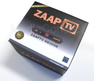 ZAAPTV IPTV Receiver HD209N ZAAP TV + HDMI Cable   Arabic, Greek
