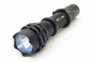 LED Taschenlampe Walther MTL 300 + Batterien+Gürtelclip