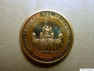 Medaille   BRD   200 Jahre Brandenburger Tor   mit Zertifikat