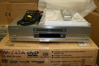 Pioneer High End SACD / DVD Player DV 747A NEU OVP Auslaufmodell