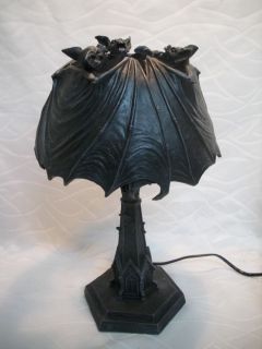 39 cm Fledermaus Stehlampe Lampe Vampir Bat Deko GV 766 5898
