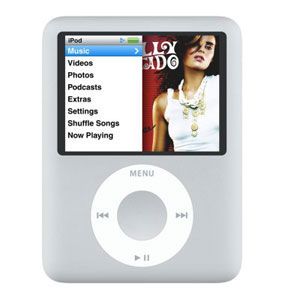 Apple iPod nano 3. Generation Silber (4 GB)
