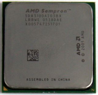 3100+ AMD Sempron 64bit CPU Prozessor Sockel 754 1,8Ghz SDA3100AI03BX