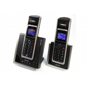 Swissvoice Eurit 758 Duo schnurloses ISDN Telefon mit Anrufbeantworter