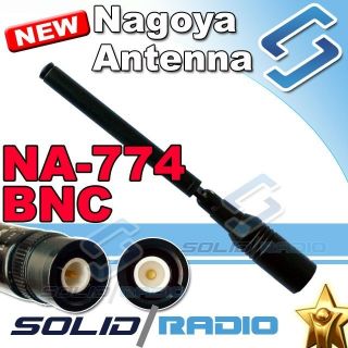 NAGOYA NA 774 BNC Dual band TELESCOPIC Antenna for ICOM