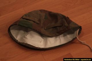 WH Helmbezug original Stoff, Stahlhelm Helmet Cover für 62er + 64er