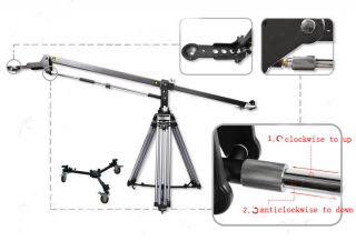 Kit Load 30kg 67lbs Camera Crane Jib Arm 110kg load Tripod 200kg load