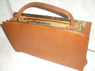 Sehr schöne alte Handtasche    Tasche    60er Jahre F.L