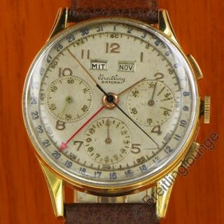Breitling Uhr (Ur ) Datora 785 aus 1949   extrem selten