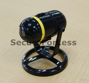 Mini Wireless WIFI Portable WIFI IP SPY Camera + Stand & Adaptor for