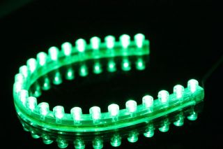 24cm LED Band Streifen Designlicht grün für Auto 12V