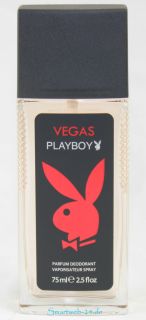 Playboy Vegas EDT 75ml Parfüm, Herren Geschenk, Luxus Präsent