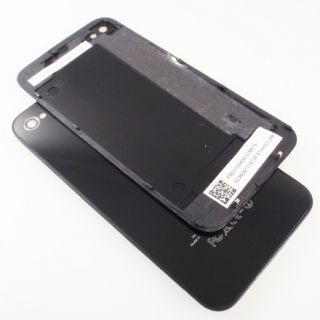 original iPhone 4 Backcover Akkudeckel komplett Glas schwarz