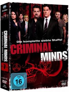 Criminal Minds ~ 7.Staffel ~ 6 DVD ~ OVP ~ Kein Import