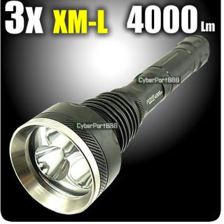 4000LM 3x CREE XML XM L T6 LED Lampe Taschenlampe Handlampe 818