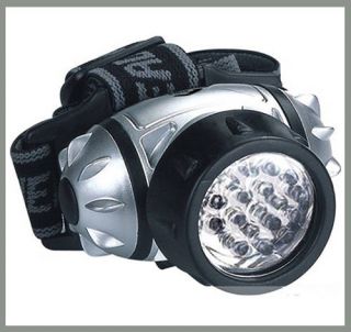 Ultrahelle Profi   LED Stirnlampe Kopflampe 4 Modi Geocaching 19 LED