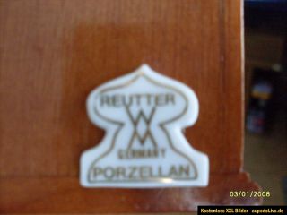 Reutter Porzellan Miniaturen   Vitrine Schrank Ornament 17,5 cm hoch