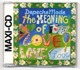 Maxi CD The Meaning Of Love   German 3 track CD   INT 826.805