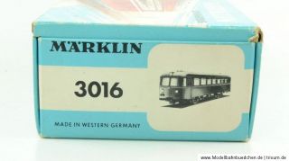 Märklin 3016 – Dieseltriebwagen BR VT 95 Hersfelder Kreisbahn