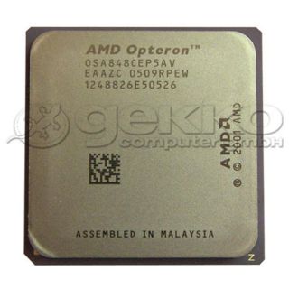 AMD Opteron 848 2,2GHz/1024KB/800MHz   OSA848CEP5AV