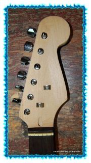 Gitarrenhals Neck für Stratocaster ohne Überstand + Mechaniken