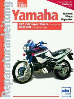 Reparaturanleitung Yamaha XTZ 750 Super Tenere / TDM 850 (5203)