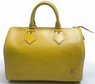 Louis Vuitton EPI Speedy 25 Tasche Bag Zeitlos Rare Farbe Weltweit