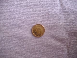 Adolf Hitler Münze 900 er Gold Venezuela 1,5 g