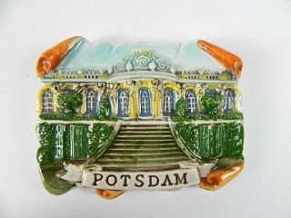 POTSDAM Schloss,Germany Deutschland,Souvenir Magnet Poly 3 D Optik,NEU