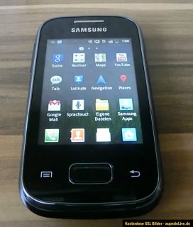 Samsung Galaxy Pocket GT S5300 3 GB   Schwarz (Ohne Simlock