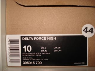 Nike Air Delta Force High 44 Dunk Jordan 97 Cheech SB