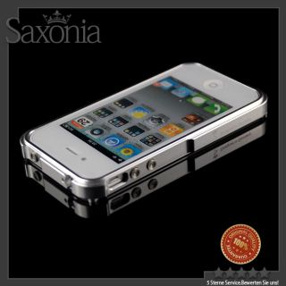 Für Original Apple iPhone 4s 4 G Aluminium Bumper Hülle Tasche