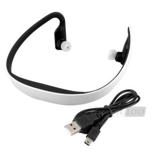USB Sports Running Headset Headphone  Music Player Micro SD/TF + FM