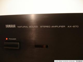 Yamaha AX 870 Highend Vollverstärker TOP
