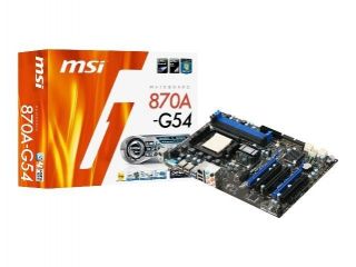 MSI 870A G54, Sockel AM3, AMD 7599040R Motherboard 4719072170202