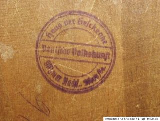 Uralt 2x Buchstütze Eule auf Buch Holz Figur Schnitzerei um 1940