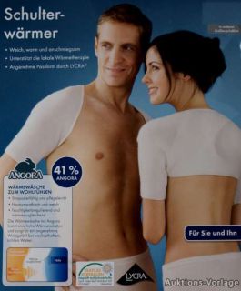 Angora Schulterwärmer Schulter Wärmetherapie S M L XL +