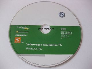 Original VW RNS 310 Navi navigation CD FX V1 2009 BeneluxSEAT V4