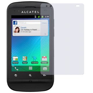 2x Dipos Antireflex Displayschutzfolie für Alcatel One Touch 918D