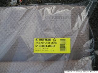 HKS Kettler Liegenauflage Auflage Liege 200x60 cm Rollliege 8603