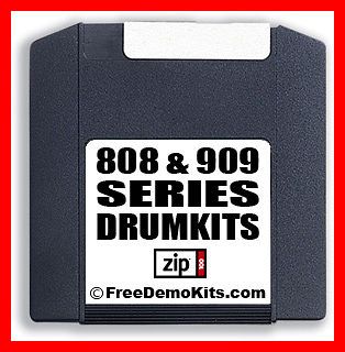 808 & 909 Vintage Drum Machine Samples Akai MPC 2000XL 3000 2500 Zip